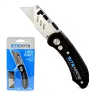 Sitemate® Locking Knife with 10 Blades