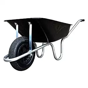 85lt Black Contractors Wheelbarrow