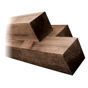 3" Brown Timber Fence Posts delivered to home from Grangewood