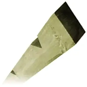 Green Notched Timber Fence Posts