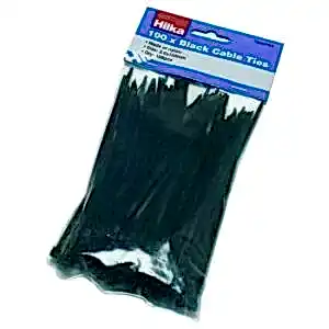 Our super-strong Black Nylon Cable Ties are ideal for securing Hazel Hurdles or as a general use tie.