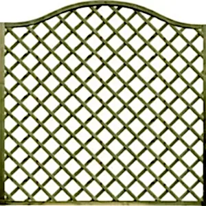 Diamond trellis omega makes the ideal decorative addition.