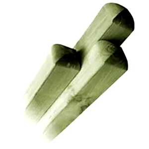 Planed & Ribbed Class 4 Pine Post
