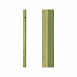 Square spindle perfect for creating a balustrade for your garden decking.