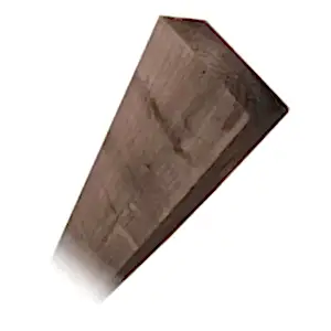 Timber Wallplate - Pressure Treated Brown