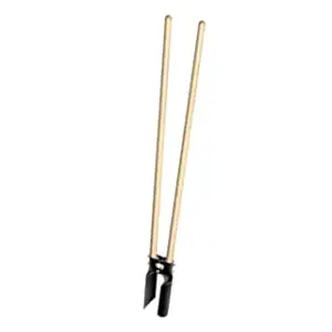 Sitemate® 1.2m Mini Post Hole Digger with Wooden Handles
