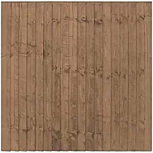 Brown Closeboard Fence Panels