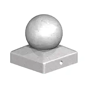 Galvanised Metal Ball Finial