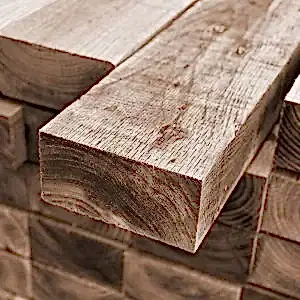 Brown Treated Railway Sleepers