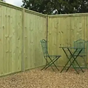Tongue & Groove Flat Top Fence Panel - TGF180 - Grangewood